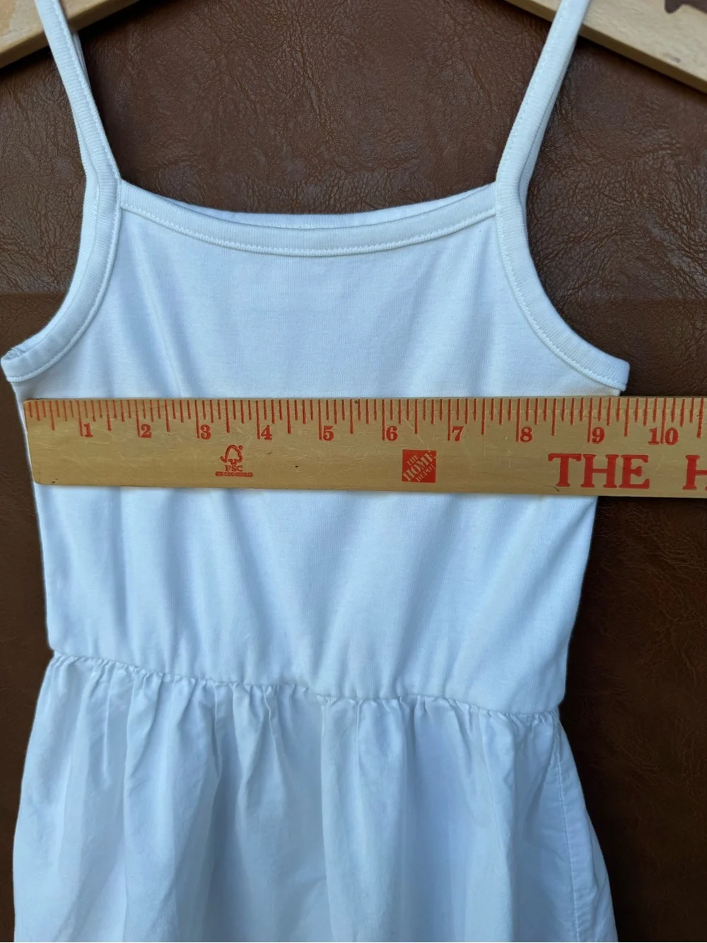 Hanna Andersson Girls White Eyelet Sundress Dress Size 5 110 Cotton Summer